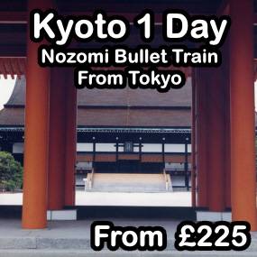 Kyoto 1 Day Tour by Nozomi Bullet Train from Tokyo